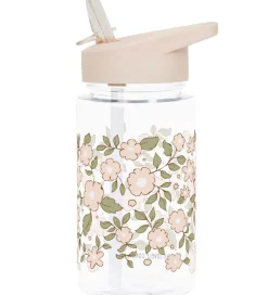A Little Lovely Company Drikkedunk m. Sugerør - 450ml - Blossoms