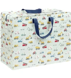 A Little Lovely Company Opbevaringspose - 58x26x46 cm - Vehicles