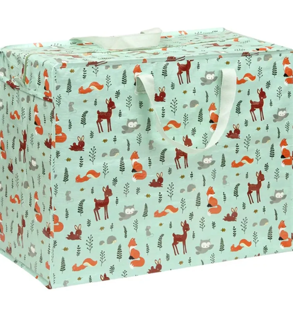 A Little Lovely Company Opbevaringspose - 58x26x46 cm - Forest F