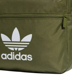 adidas Originals Rygsæk - Adicolor - Armygrøn m. Hvid
