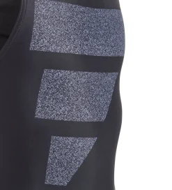 adidas Performance Badedragt - BIG BARS - Blå/Sort