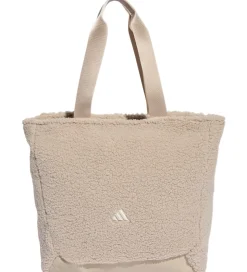 adidas Performance Shopper -Teddyfleece - Beige/Chalk White
