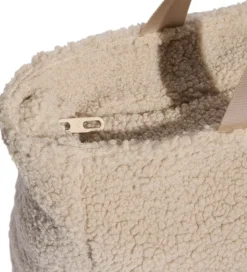 adidas Performance Shopper -Teddyfleece - Beige/Chalk White