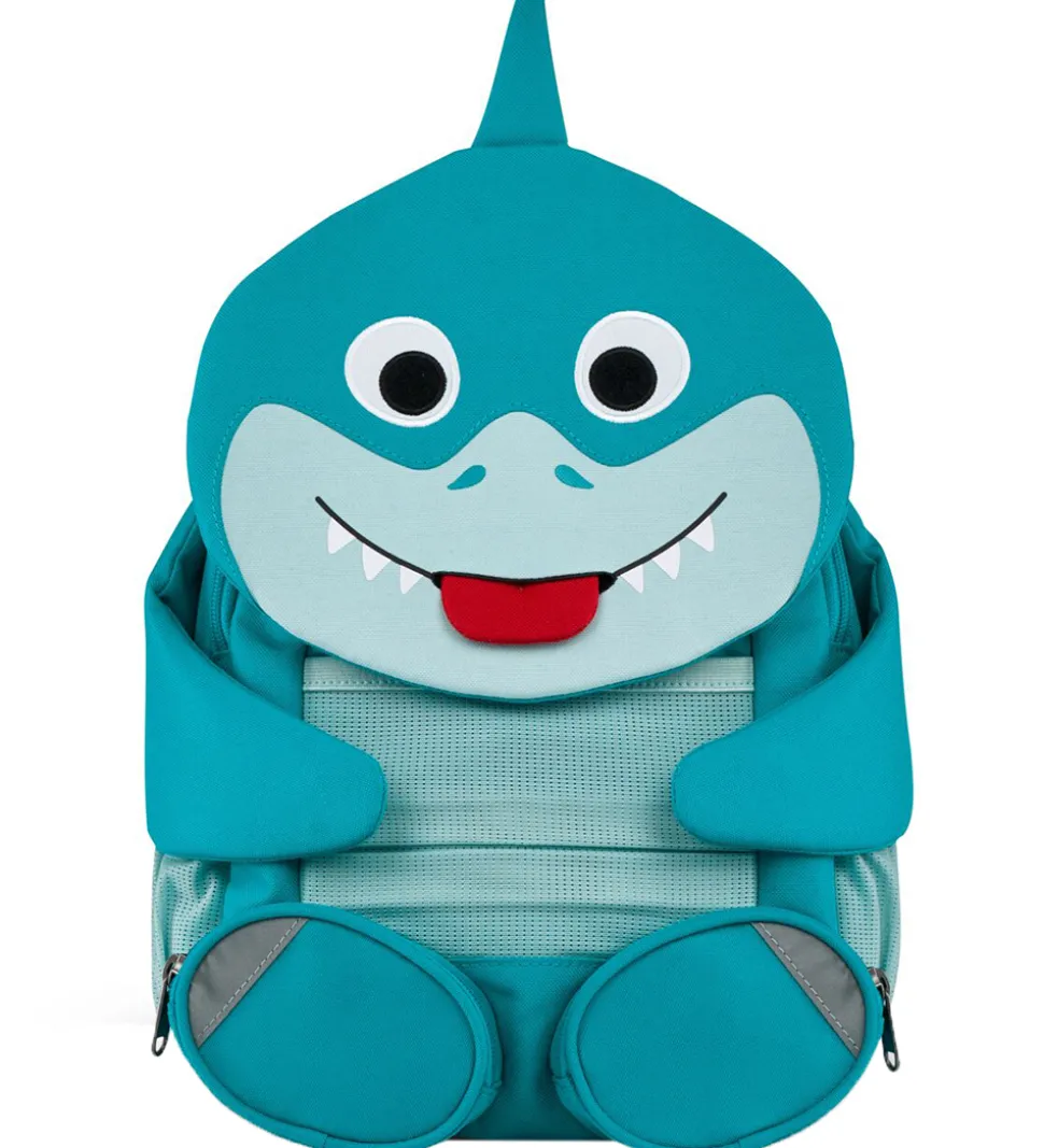 Affenzahn Rygsæk - Stor - Friend Shark - Blå
