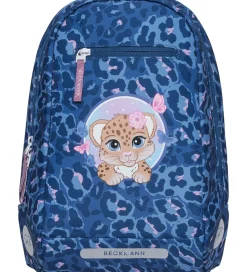 Beckmann Gymnastiktaske - Cheeta - Mørkeblå