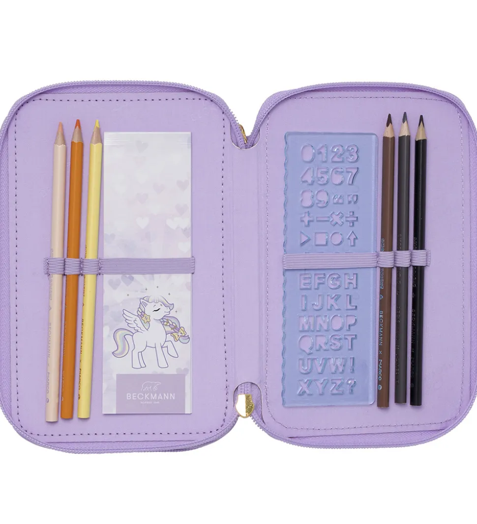 Beckmann Penalhus m. Indhold - Unicorn Princess - Purple