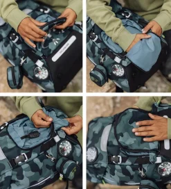 Beckmann Skoletaske - Classic Maxi - Camo Rex