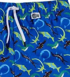 BECO Badeshorts - Ocean Dinos - UV50+ - Blå
