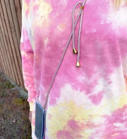 By Stær Ekstra Snor - Iphone Necklace - Navy/Grøn/Hvid