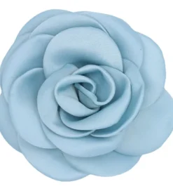 By Stær Hårklemme - Karla - 9 cm - Lyseblå Satin