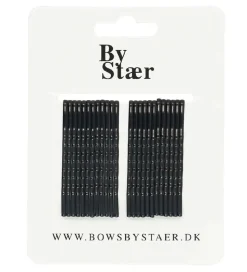 By Stær Hårnåle - 4 cm - 24 stk. - Sort