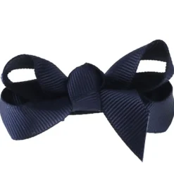By Stær Hårsløjfe - Klassisk - 6 cm - Mørk Navy