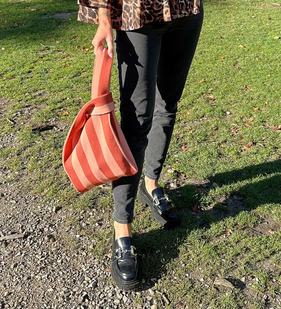 By Stær Shopper - Filippa Strib - Orange/Pudder