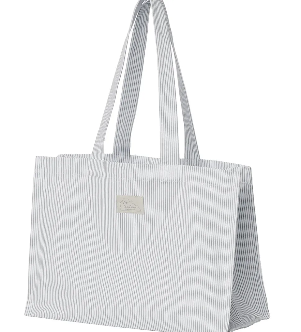 Cam Cam Shopper - Classic Stripes Blue