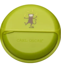Carl Oscar Snackboks - BentoDISC - 18 cm - Lime Monkey