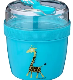 Carl Oscar Snackboks m. Køleelement - N'ice Cup L - Turkis m. Gi