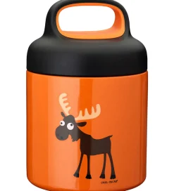 Carl Oscar Termomadkasse - 0,3 L - TEMP LunchJar - Orange m. Elg