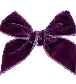 Condor Hårspænde - Velour - Sløjfe - 10x10 cm - Lilla