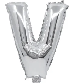 Decorata Party Foileballon - 34 cm - V - Sølv