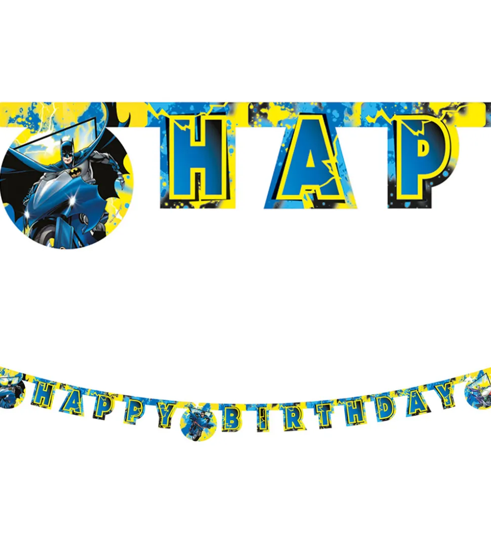 Decorata Party Happy Birthday Banner - Batman Rogue Rage