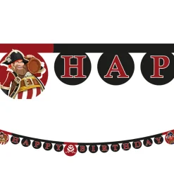Decorata Party Happy Birthday Banner - Island Pirates