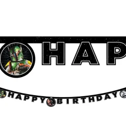 Decorata Party Happy Birthday Banner - Star Wars Galaxy