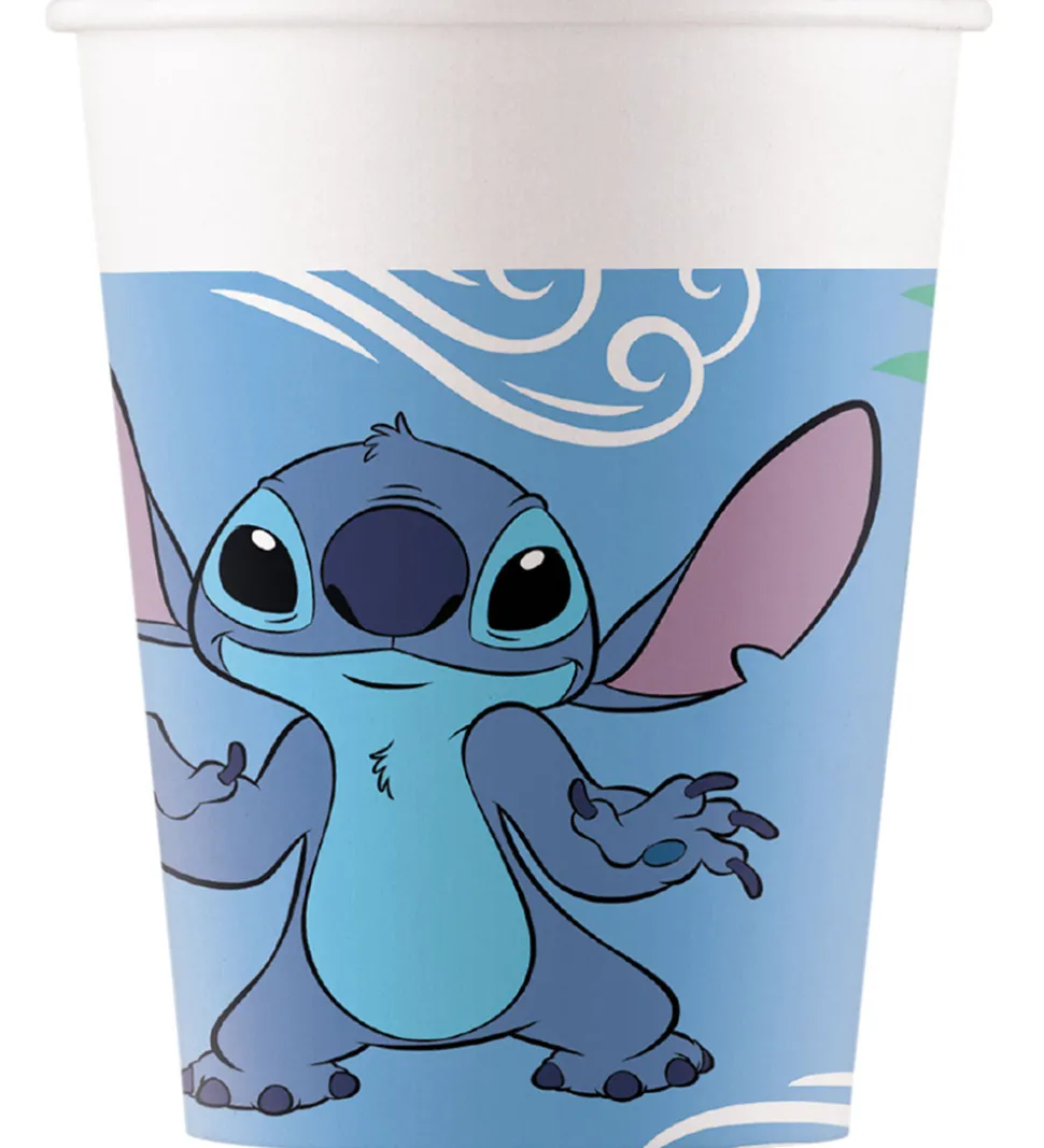 Decorata Party Papkrus - 8-pak - 200 ml - Stitch & Angel