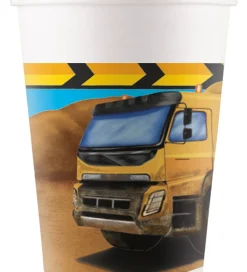 Decorata Party Papkrus - 8-pak - 200 ml - Construction