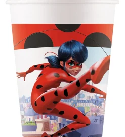 Decorata Party Papkrus - 8-pak - 200 ml - Miraculous Ladybug