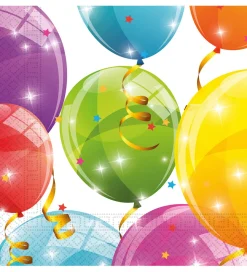 Decorata Party Servietter - 20-pak - 33x33 cm - Sparkling Balloo