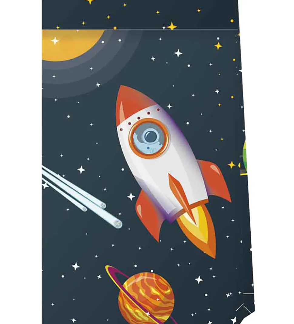 Decorata Party Slikpose - 4-pak - Rocket Space
