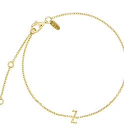 Design Letters Armbånd - Z - 18K Guldbelagt
