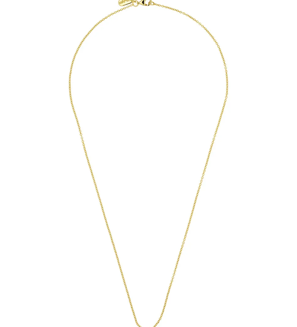 Design Letters Halskæde - 40 cm - Guldbelagt