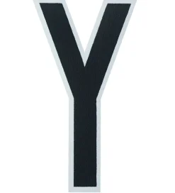 Design Letters Klistermærke - Mobil - Y - 5cm - Black