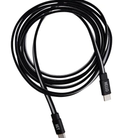 Design Letters Opladerkabel - Android/Apple - USB-C - Sort/Hvid