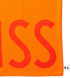 Design Letters Shopper - Kiss - Orange