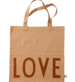 Design Letters Shopper - Love - Beige