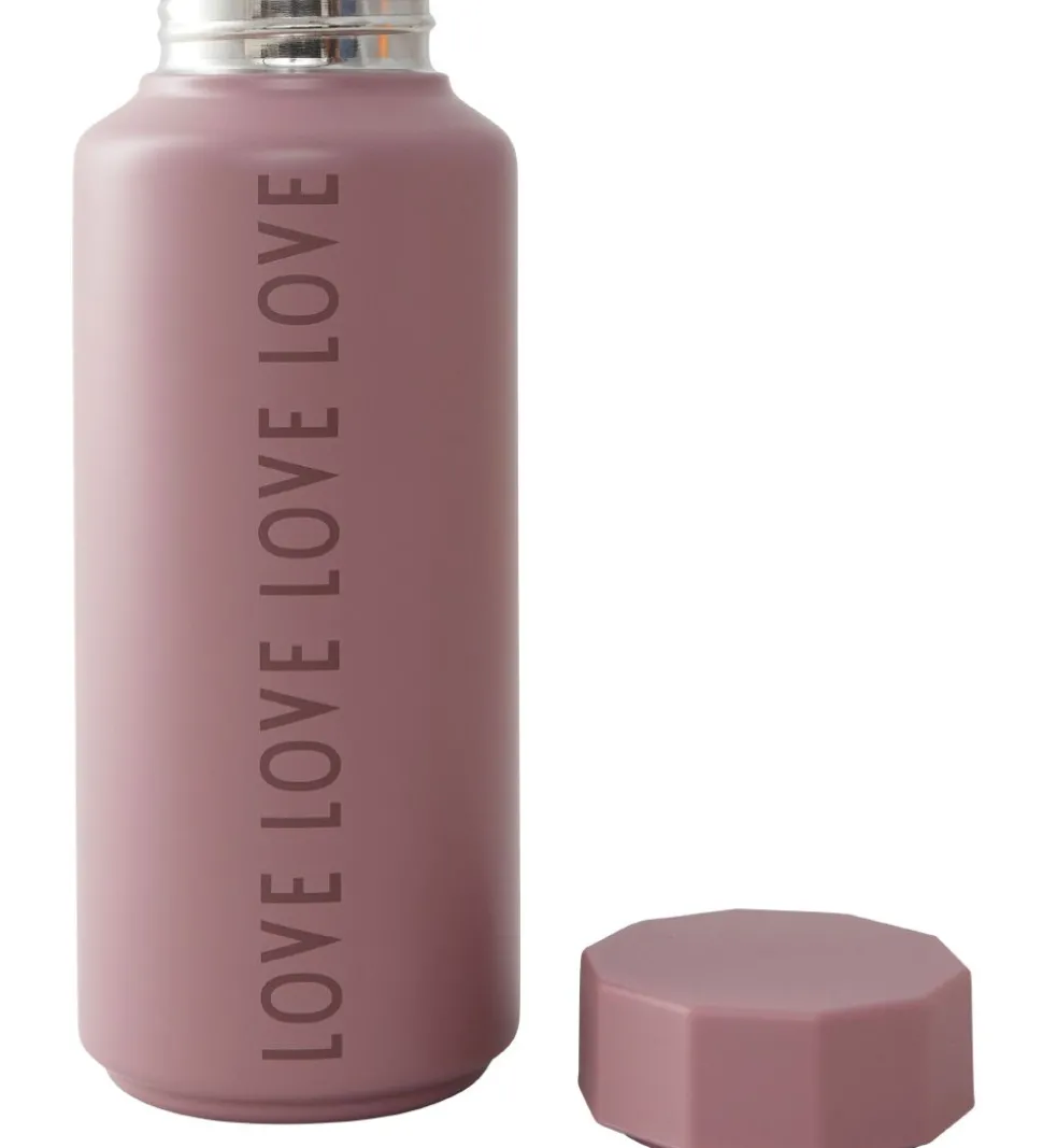 Design Letters Termoflaske - Love - 500ml - Lilla
