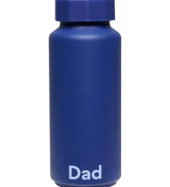Design Letters Termoflaske - Dad - 500 ml - Midnight Blue