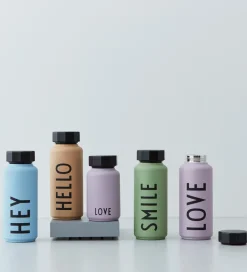 Design Letters Termoflaske - Love - 500ml - Lavendel