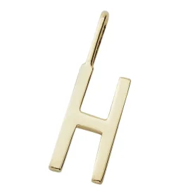Design Letters Vedhæng Til Halskæde - H - Sølv
