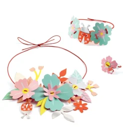 Djeco Smykkesæt - DIY - Blomster