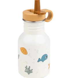 Done By Deer Drikkedunk - 350 ml - Sea Friends - Beige
