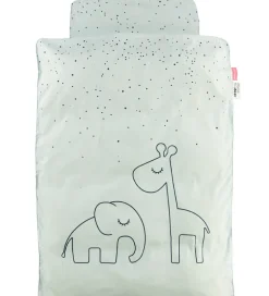 Done By Deer Sengetøj - Dreamy Dots - Junior - Blå