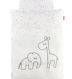 Done By Deer Sengetøj - Dreamy Dots - Junior - Hvid