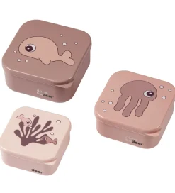 Done By Deer Snackbox - Sea Friends - 3-pak - Powder
