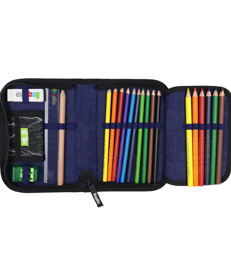 Ergobag Penalhus m. Indhold - Flower PowBear