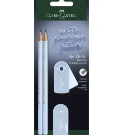 Faber-Castell Blyantsæt - Sparkle - 4 Dele - Sky Blue