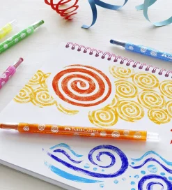 Faber-Castell Farvekridt - Twistable - 12 stk