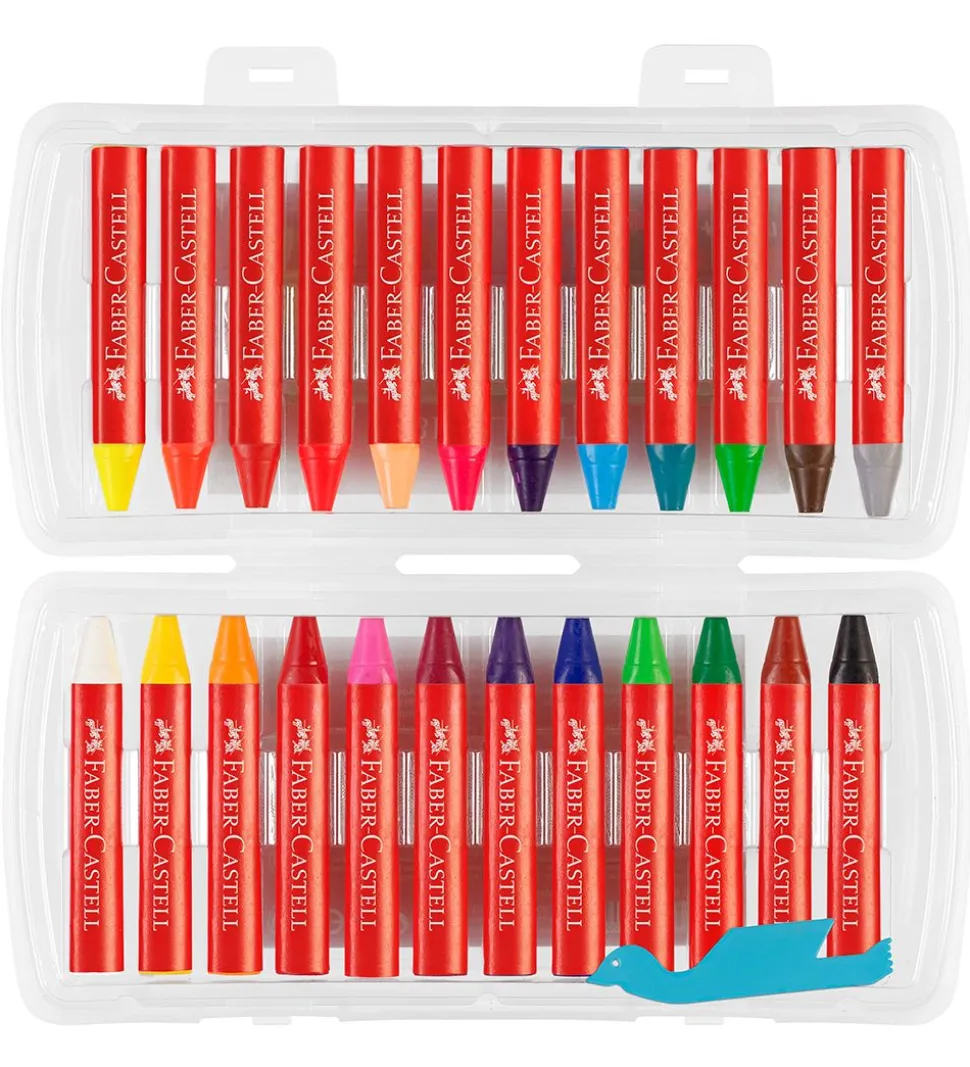 Faber-Castell Farvekridt - 24 stk - Multi
